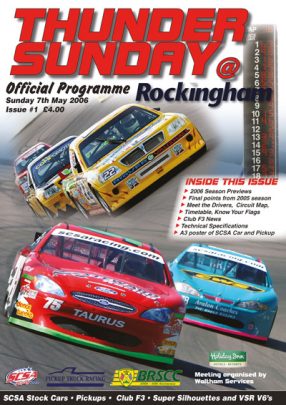 Thunder Sunday Rockingham Programme 7th May 2006