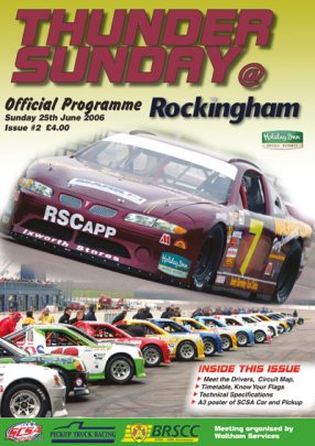 Thunder Sunday Rockingham Programme 25th June 2006