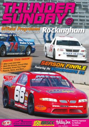 Thunder Sunday Rockingham Programme 7th/8th October 2006